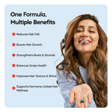 YourHappyLife Hair Capsules | Keranat™ & Biotin 10000mcg | 60 Veg Capsules
