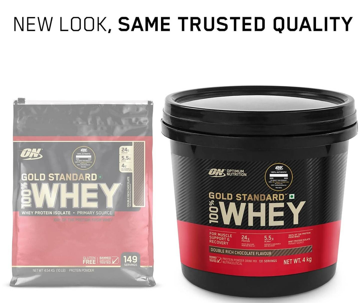 Optimum Nutrition (ON) Gold Standard 100% Whey 8.8 Lbs - Nutristar