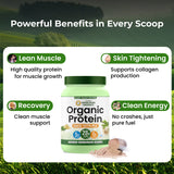Vlado's Himalayan Organics, Organic Plant Protein, 28g Protein, 5g BCAA - 500g
