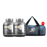 MuscleBlaze Biozyme Performance Whey - 4 kg (2kg x 2) | Buy 2 + Get MB Gym Bag Combo