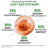 Himalayan Organics Immunity Multivitamin with Probiotics | 180 Veg Tablets | Energy & Immunity Support