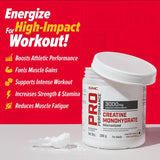 GNC Pro Performance Creatine Monohydrate , 250 Gms - Nutristar