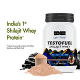 Kapiva Gym Foods Testofuel Shilajit Whey, 28 Servings - 2.2 lbs