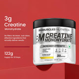 Big Muscles Nutrition Benchmark Series Creatine Monohydrate 100g | 33 Servings