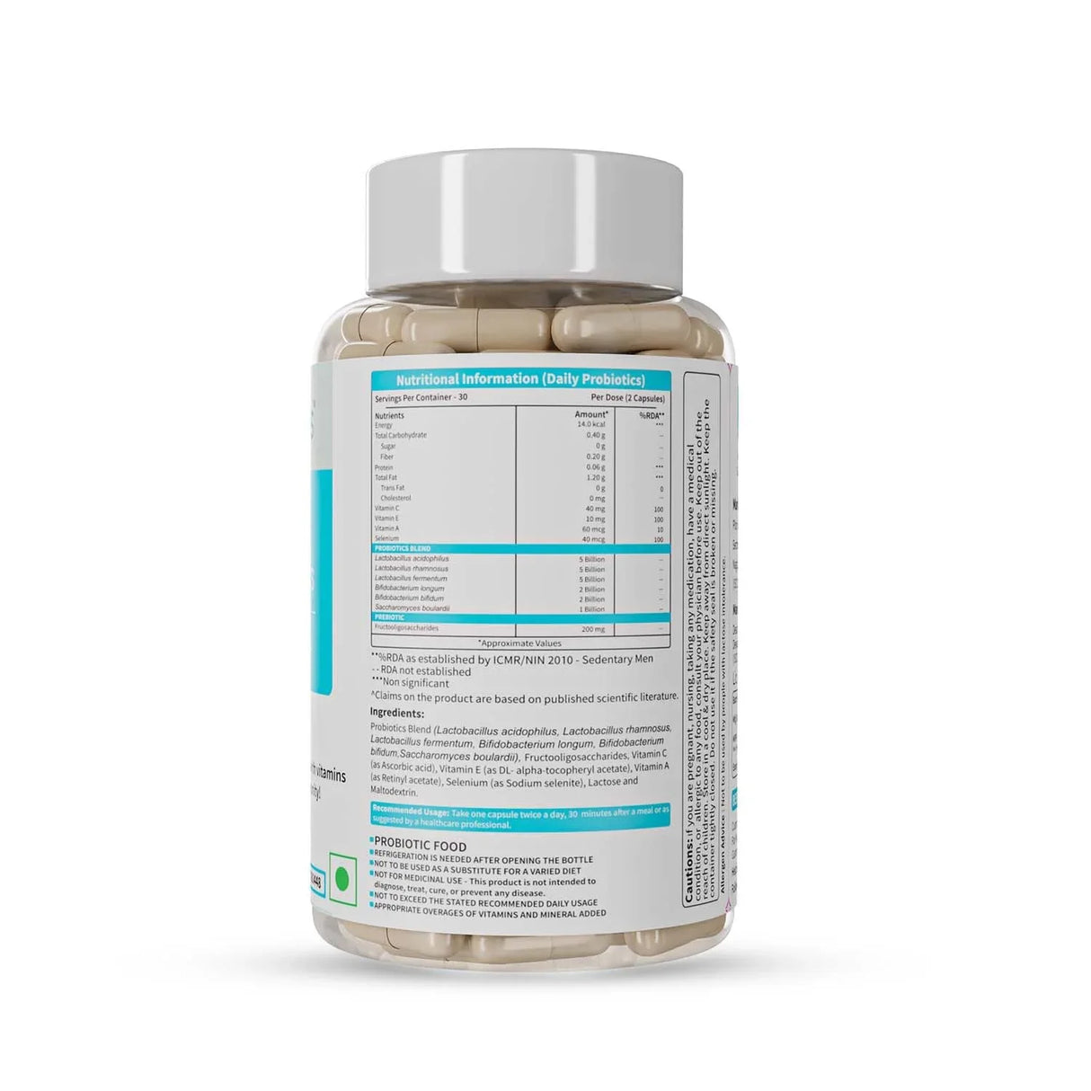 Neuherbs Daily Probiotics 60 Cap