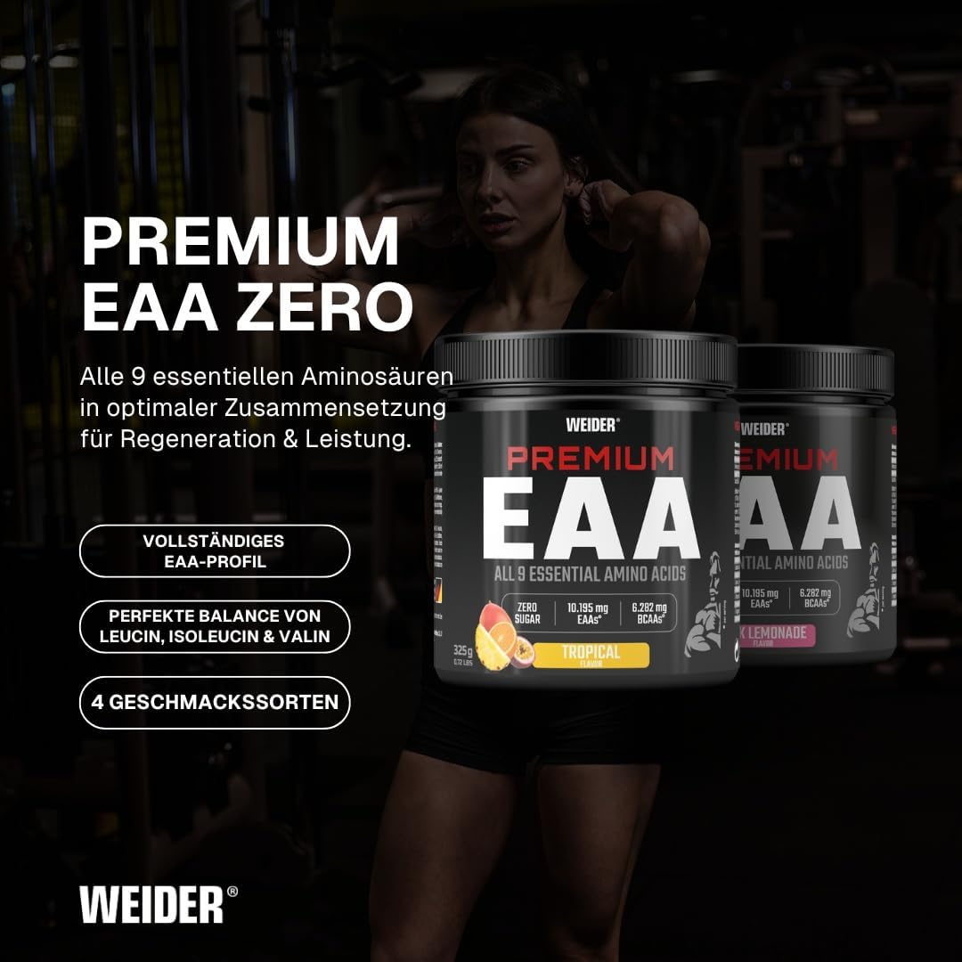 Weider Premium EAA Supplement 325g | Essential Amino Acid Formula