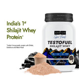 Kapiva Gym Foods Testofuel Shilajit Whey, 28 Servings - 2.2 lbs