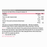 TrueBasics Glutathione Supplement | 30 Tablets | Nutroxsun, Biotin & Vitamin E