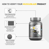 MuscleBlaze Biozyme Iso-Zero Low Carb Whey Protein Isolate - 1 Kg