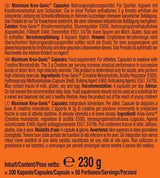 Weider Krea Genic Buffered Creatine Capsules | 200 Capsules