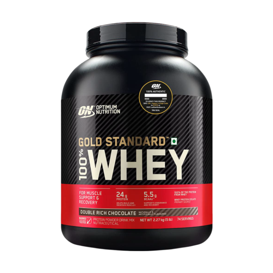 Optimum Nutrition (ON) Gold Standard 100% Whey 5 Lbs - Nutristar