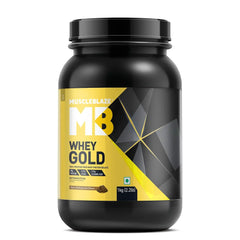 MuscleBlaze Whey Gold 100% Whey Isolate 1 Kg