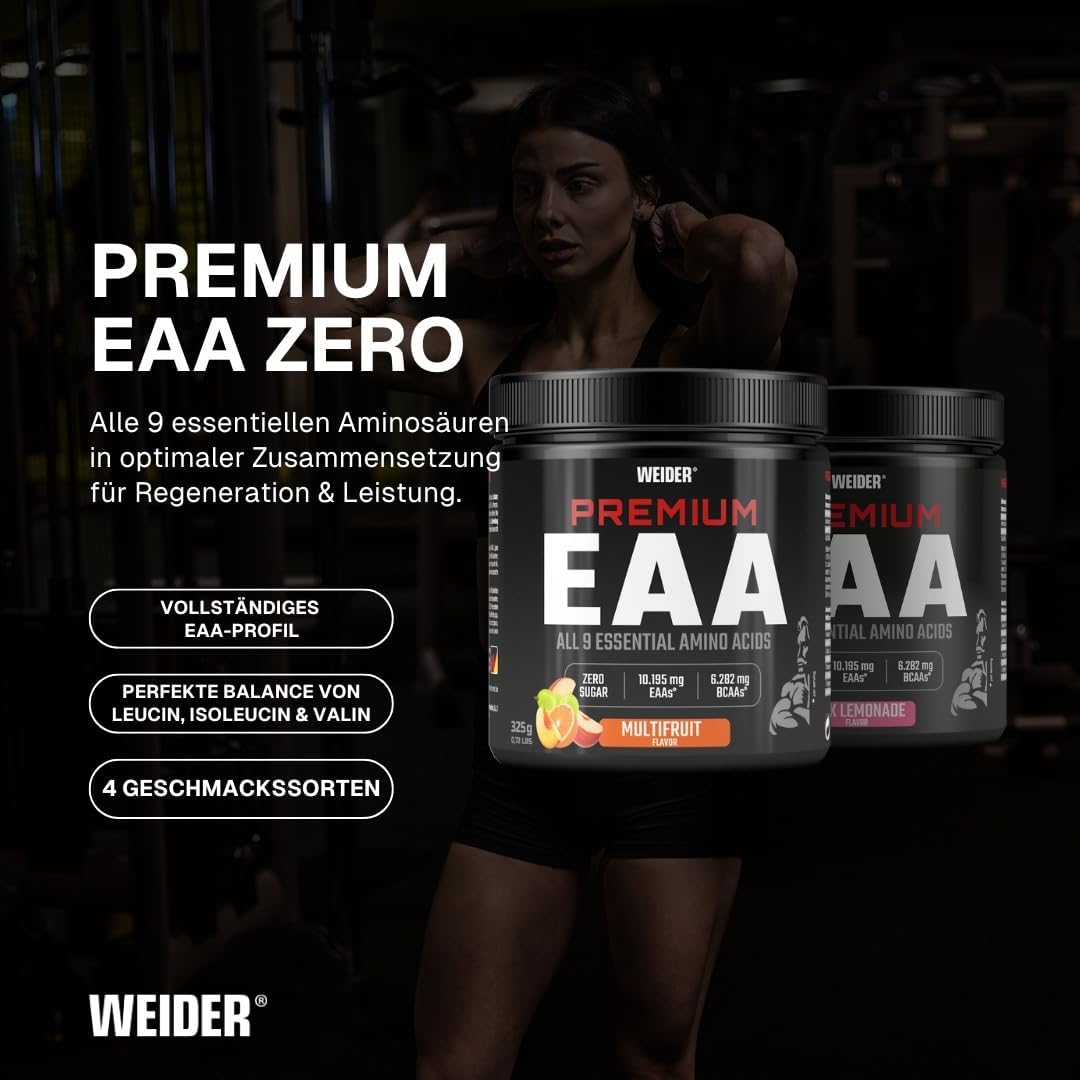 Weider Premium EAA Supplement 325g | Essential Amino Acid Formula