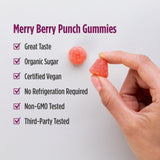Nordic Naturals Kids Nordic Flora Probiotic Gummies | 1.5 Billion CFU | Prebiotic Fiber & Bacillus Coagulans | 60 Gummies