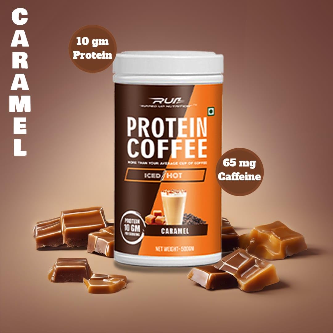 Ripped Up Nutrition Protein Coffee | 10g Protein per Scoop | 500g, 31 Servings