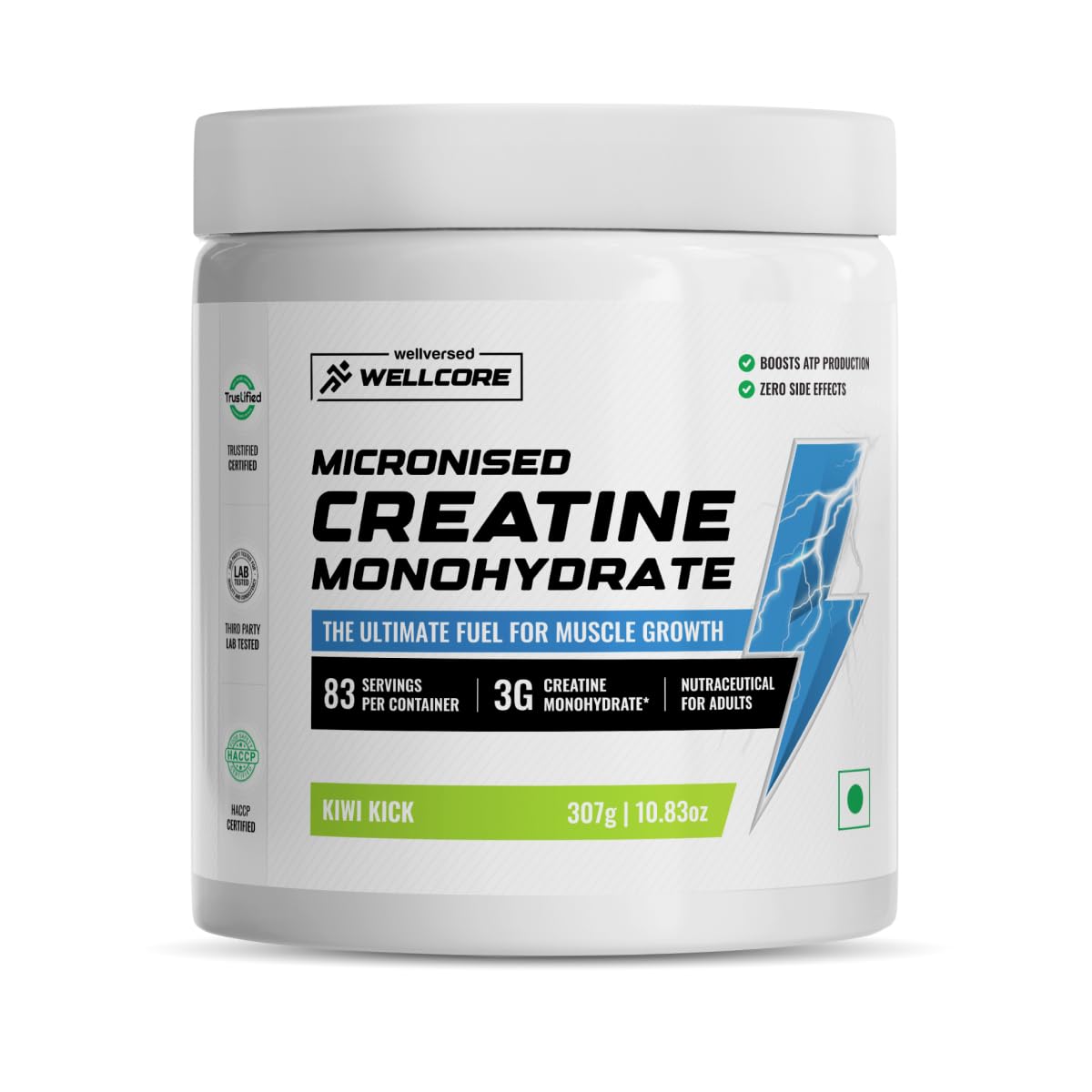 Wellcore Micronised Creatine Monohydrate, 300g