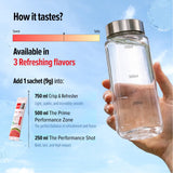 GNC HydraRush Advanced Hypotonic Hydration Formula | 13 Electrolytes, Vitamins & Himalayan Pink Salt | 135 gm | 15 Sachets
