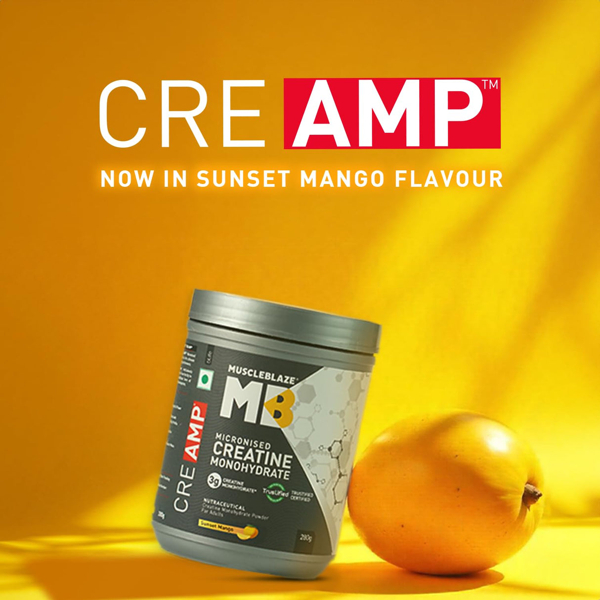 MuscleBlaze Creatine Monohydrate CreAMP