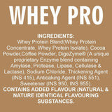 Ripped Up Nutrition Whey Pro (Trustified) | 24g Protein, 0g Sugar | 1.8 Kg, 55 Servings