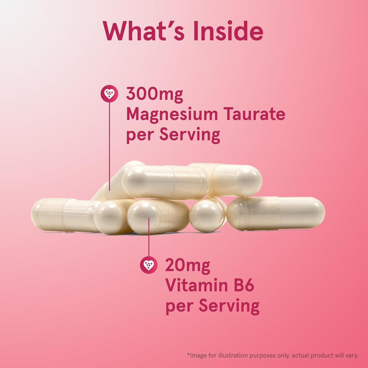 Jarrow Formulas Magnesium Taurate | 90 Veggie Capsules (30 Servings)