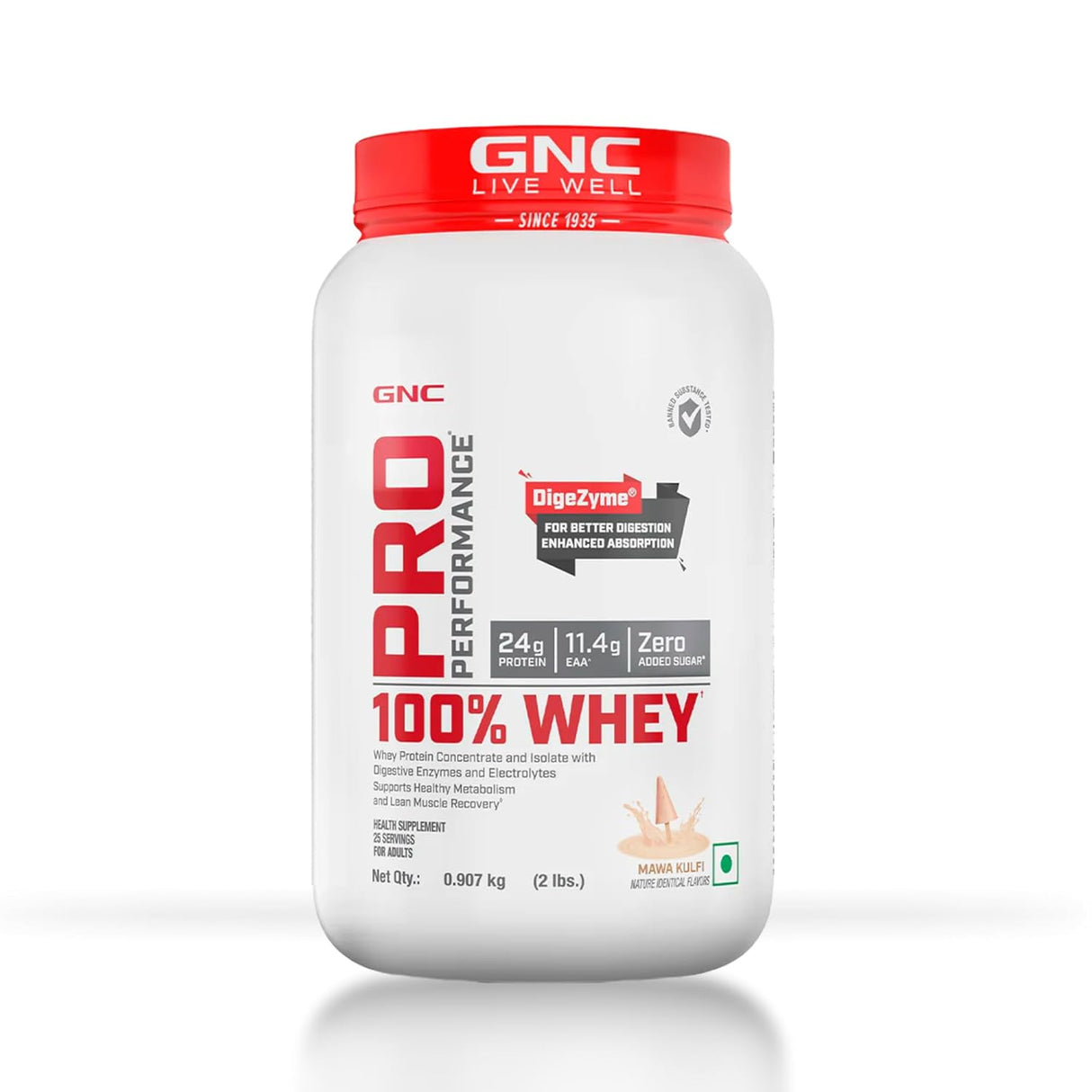 GNC Pro Performance 100% Whey Protein - 2 Lbs