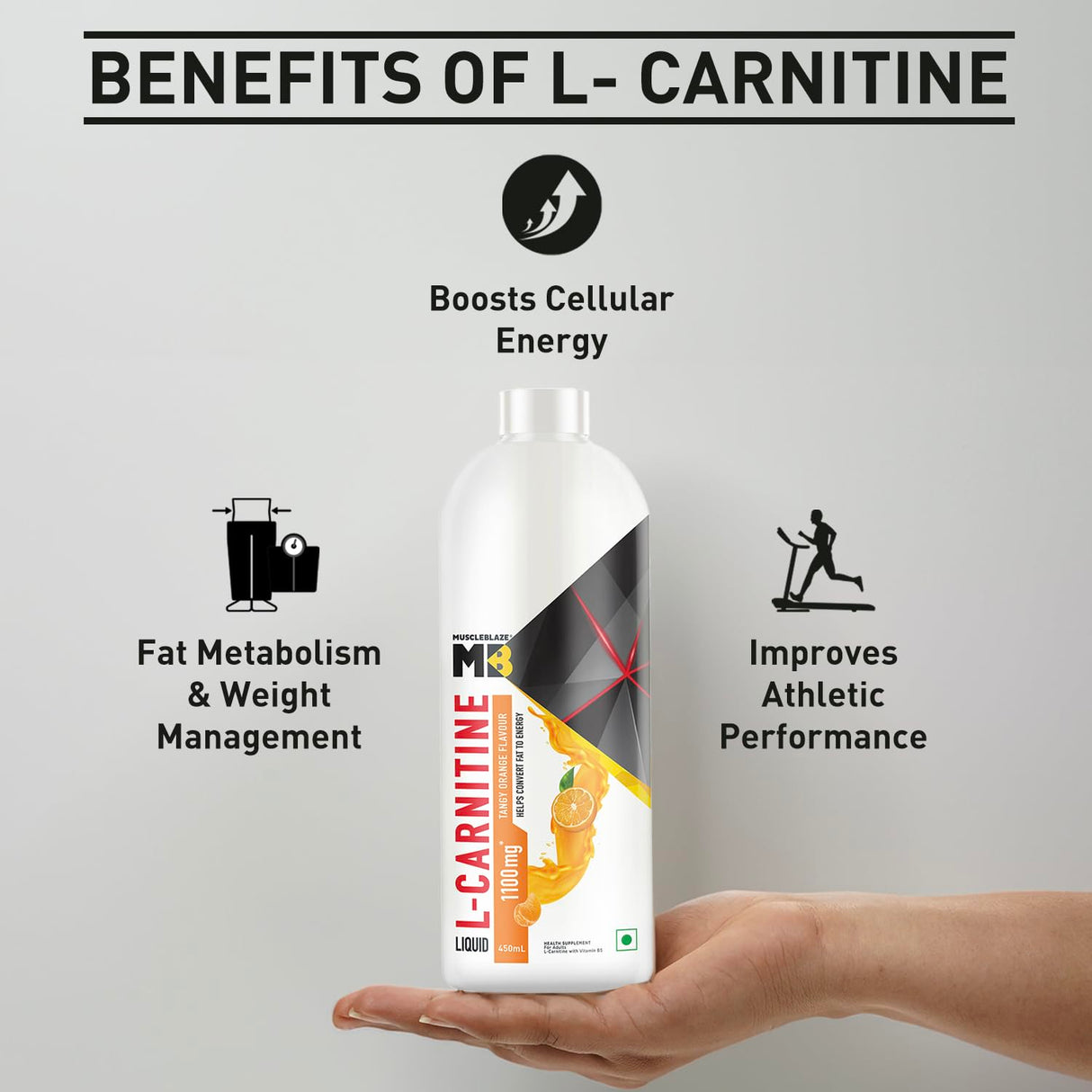 MuscleBlaze L-Carnitine Liquid 450 ml