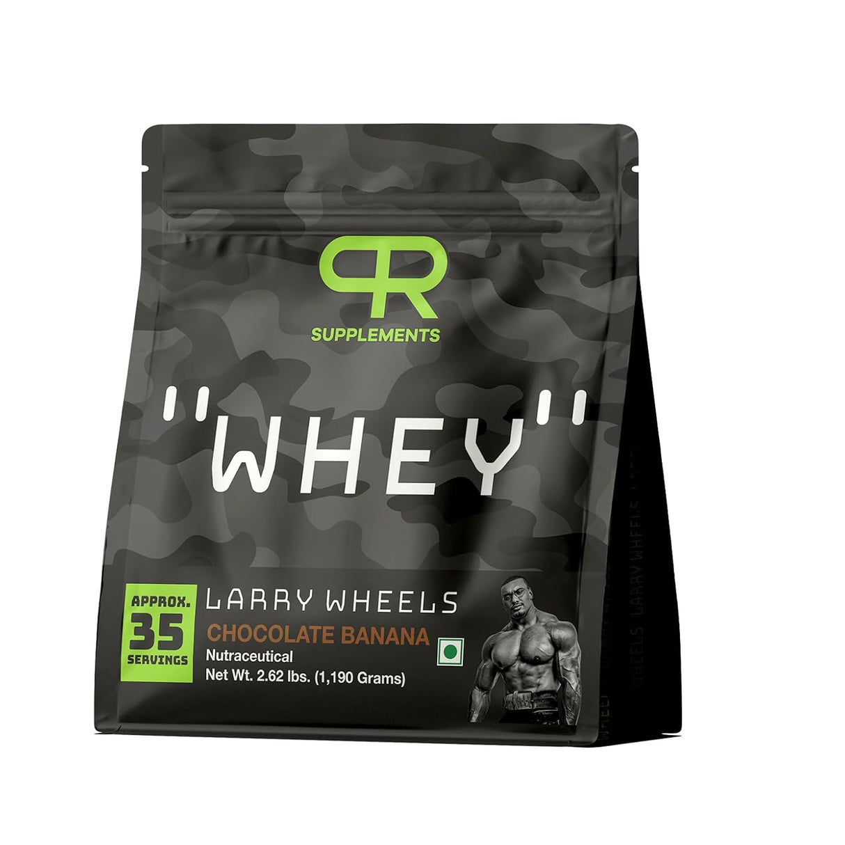 PR Supplements Larry Wheels Whey Protein Powder | 1.19kg | 35 Servings