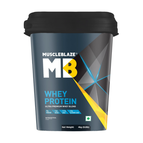 MuscleBlaze Whey Protein - 8.8 Lbs - Nutristar