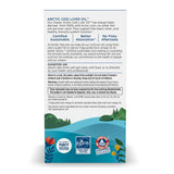 Nordic Naturals Arctic Cod Liver Oil | 750mg Omega-3 Fish Oil | EPA & DHA | 90 Softgels | 160g