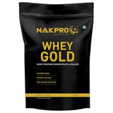 NAKPRO Gold Whey Protein Concentrate & Isolate - 2 Kg
