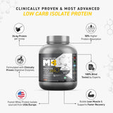 Muscleblaze Biozyme Iso-Zero Low Carb Isolate Protein - 2 Kg