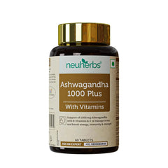 Neuherbs Ashwagandha 1000 Plus - 60 Tablets