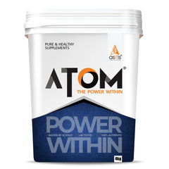 AS-IT-IS ATOM PWR Whey Protein XL 4kg | 24g Protein | 11g EAA