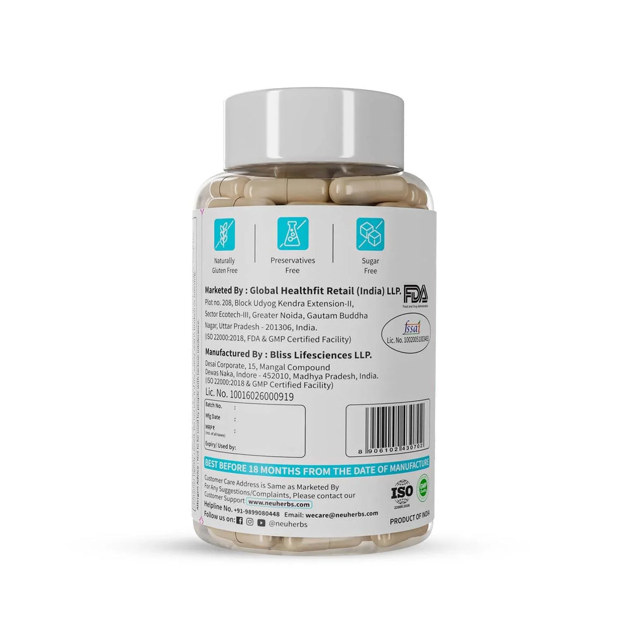 Neuherbs Daily Probiotics 60 Cap