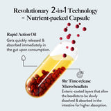 Wellbeing Nutrition Slow Multi+Omega for Her | Skin Radiance, Energy, Metabolism, PMS | 60 Veg Capsules