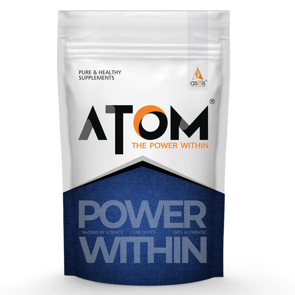 AS-IT-IS ATOM PWR Weight Gainer 1kg | 61.1g Carbs | 8.8g Protein