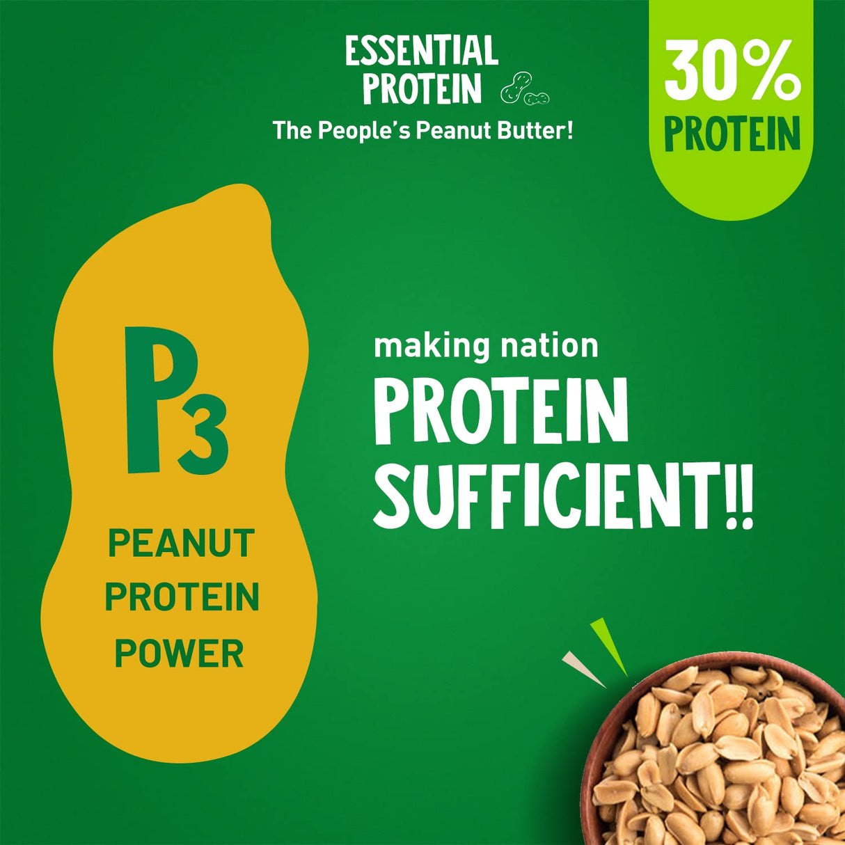 Alpino Natural Peanut Butter (Unsweetened) - 1 Kg