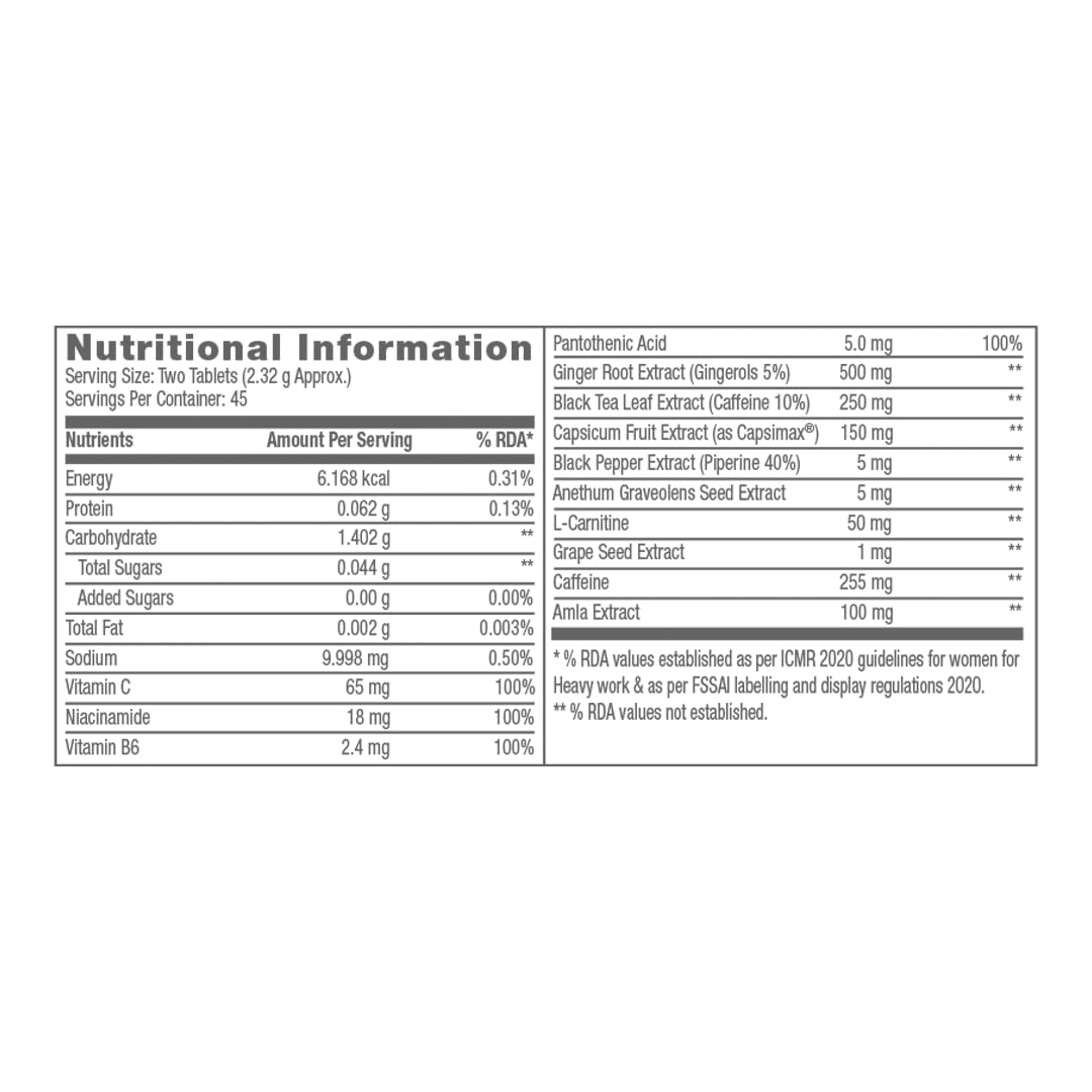 GNC Pro Performance Thermoburst Plus - 90 Tablets