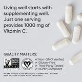 Sports Research Vitamin C 1000mg (Ascorbic Acid) | 240 Veggie Capsules