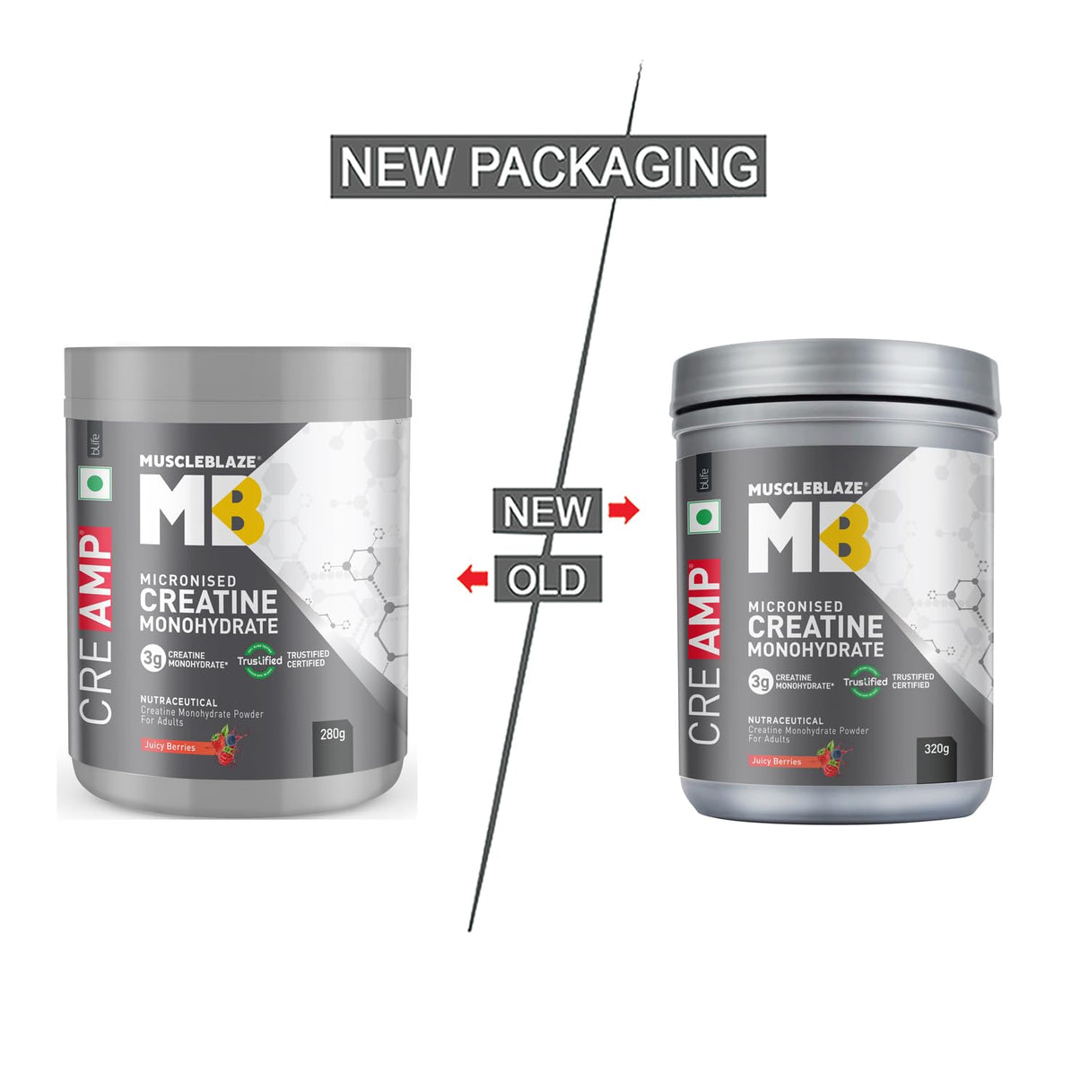 MuscleBlaze Creatine Monohydrate CreAMP