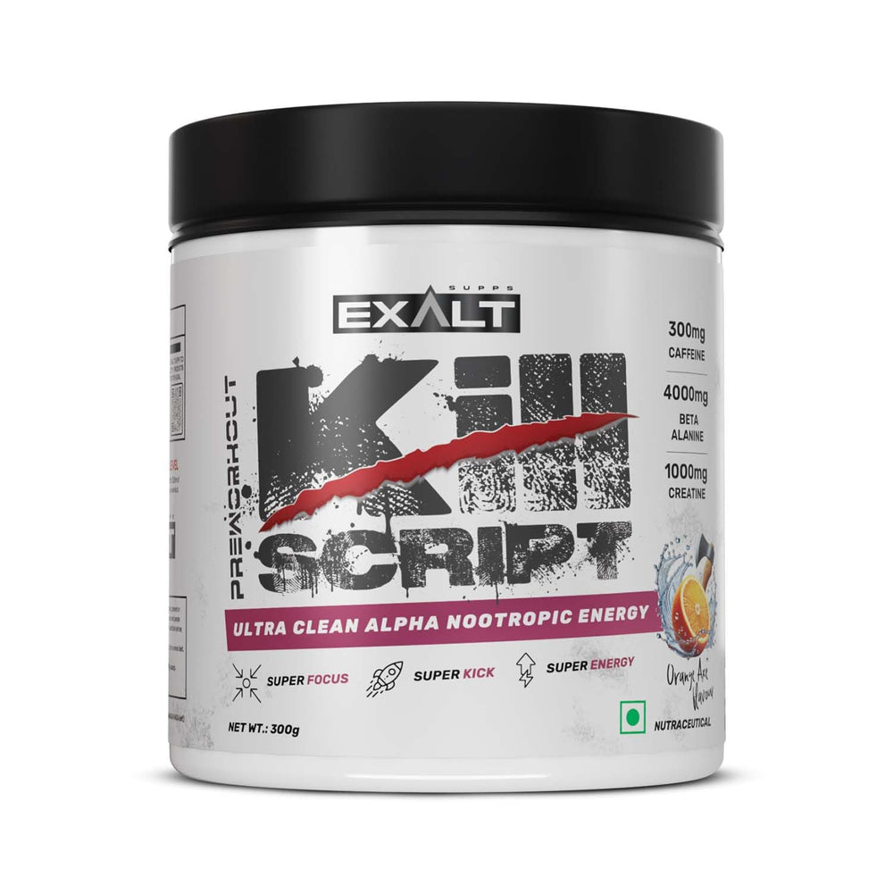 Exalt Supps Kill Script Pre-Workout Powder 300g | 30 Servings