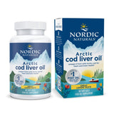 Nordic Naturals Arctic Cod Liver Oil | 750mg Omega-3 Fish Oil | EPA & DHA | 90 Softgels | 160g