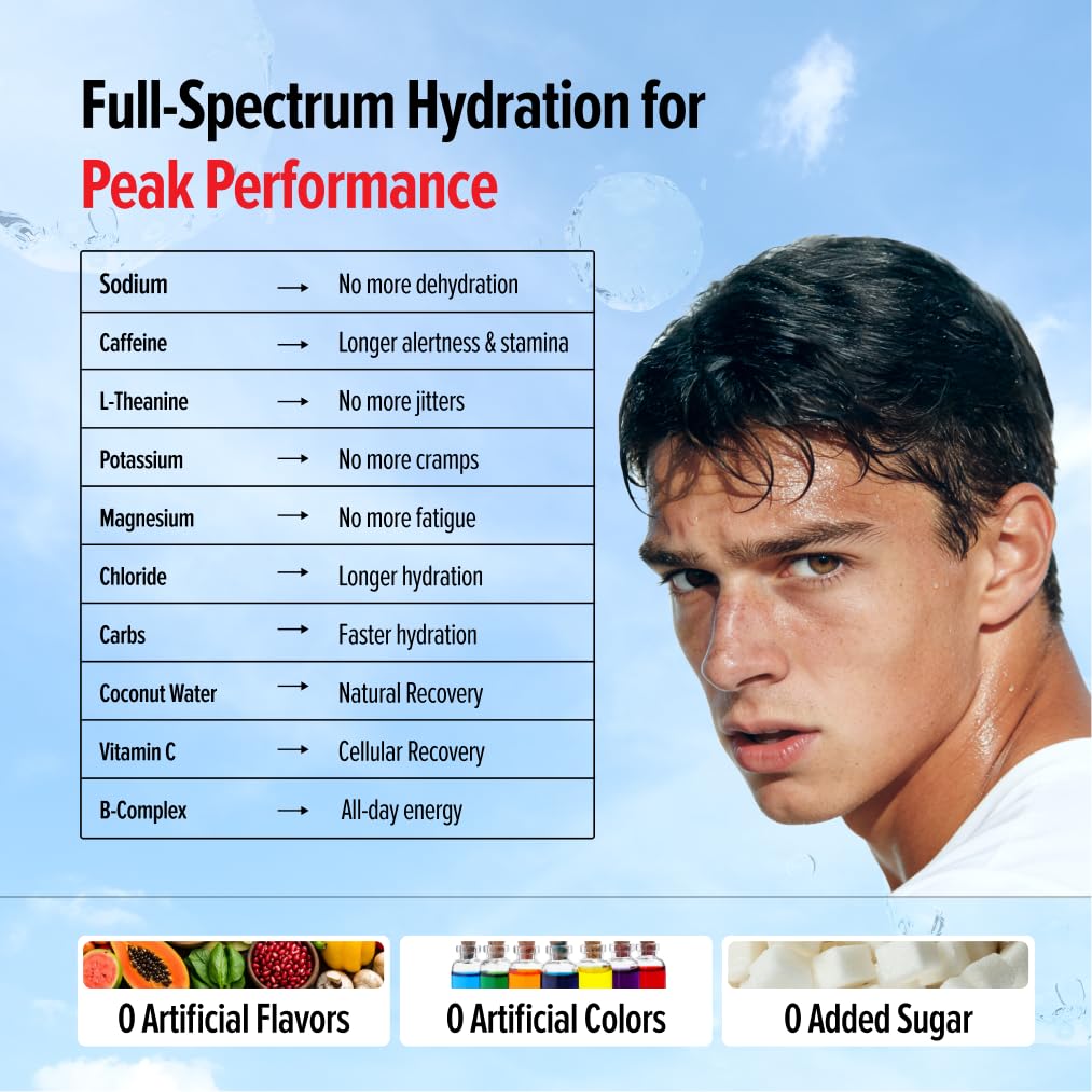 GNC HydraRush Advanced Hypotonic Hydration Formula | 13 Electrolytes, Vitamins & Himalayan Pink Salt | 135 gm | 15 Sachets