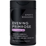 Sports Research Evening Primrose Oil 1300mg | 120 Liquid Softgels