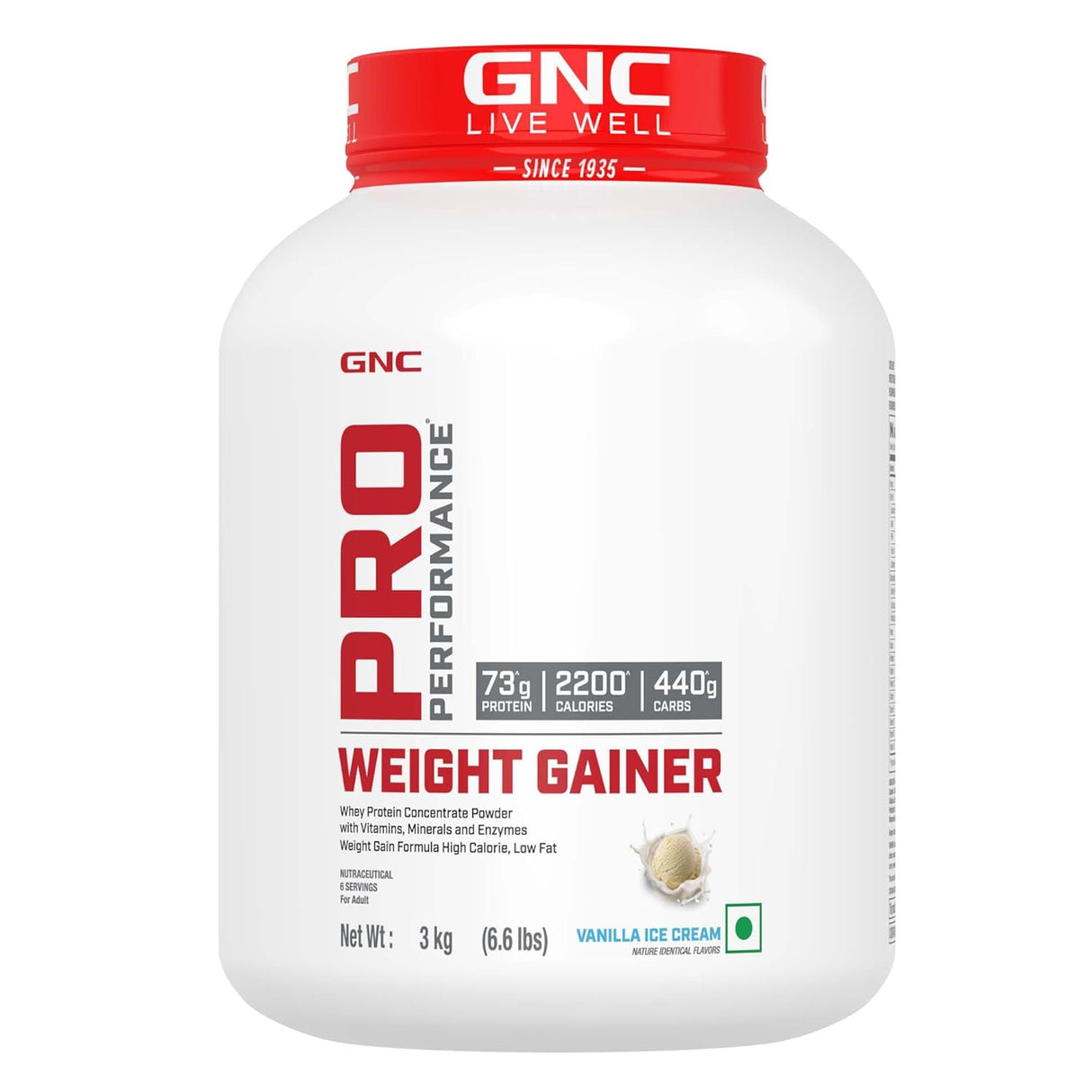 GNC Pro Performance Weight Gainer , 3 kg