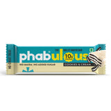 PHAB Protein Wafer Bar Cookies & Cream | 10g Protein | Millet-Based Snack | Pack of 10