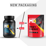 MuscleBlaze Whey Energy 100% Whey Protein Blend 2.2 Lbs