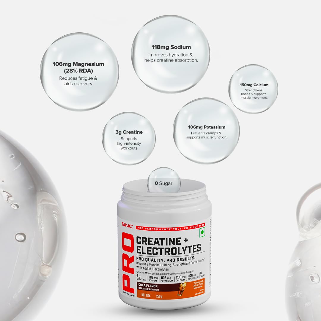 GNC Pro Performance Creatine Monohydrate , 100 Gms