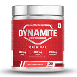 Wellversed Dynamite Original Pre Workout for Men | 6500mg Citrulline Complex | Energy & Focus Boost | 30 Servings, 420g