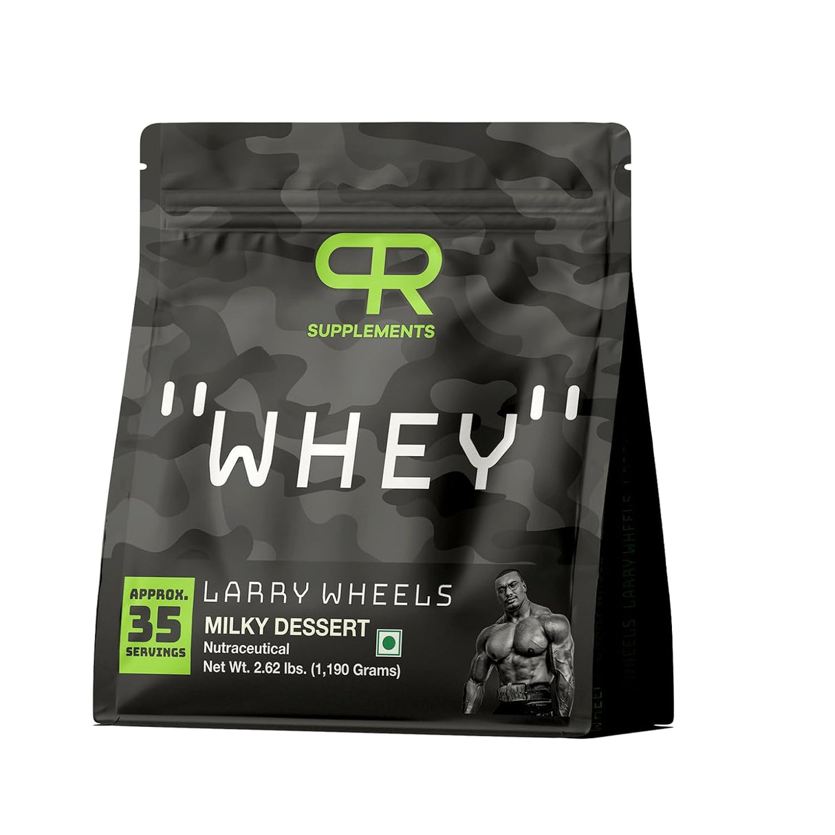 PR Supplements Larry Wheels Whey Protein Powder | 1.19kg | 35 Servings